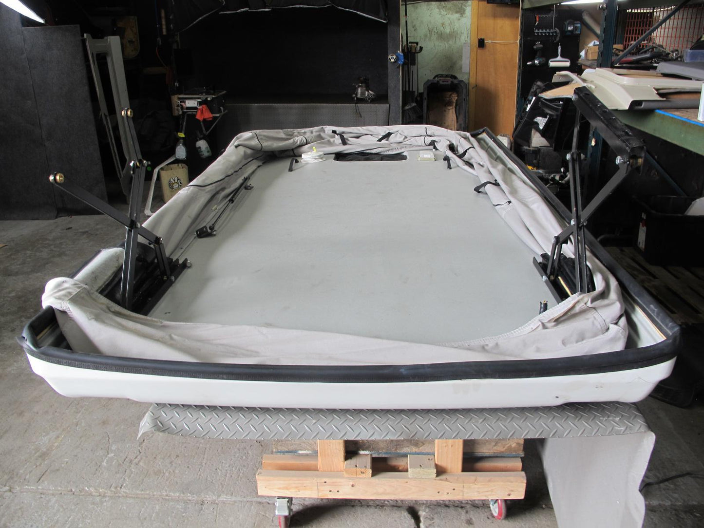 01-03 VW Eurovan T4 Camper POP TOP Roof Sleeper Assembly w Mounts & Hinges OEM