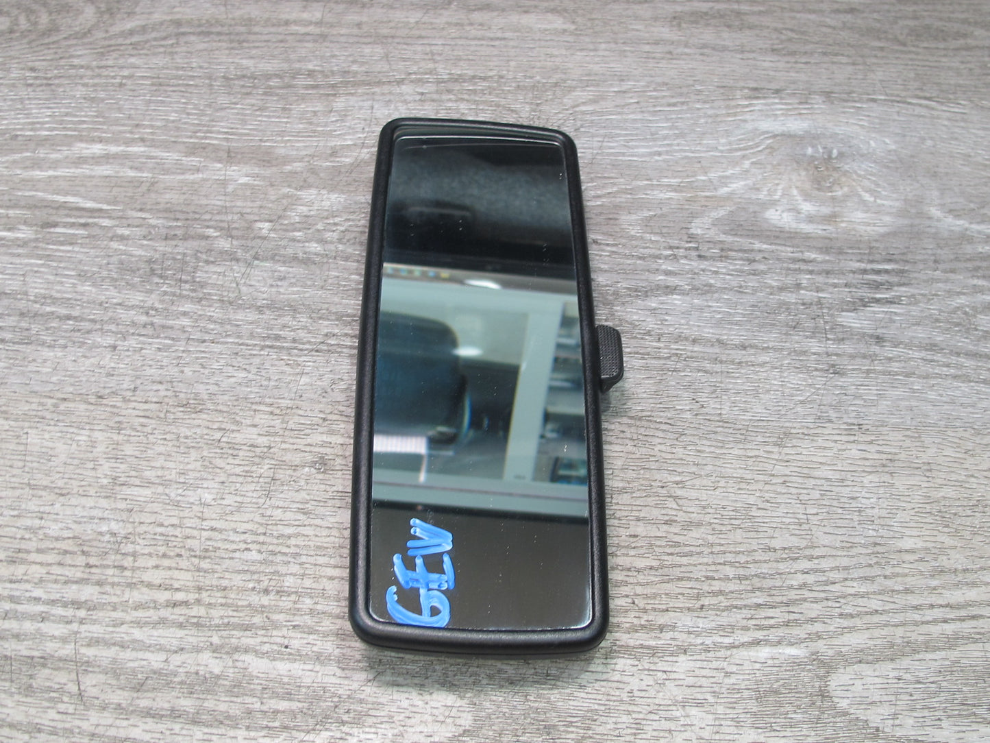 99-03 VW Eurovan T4 Manual Dimming Interior Rear View Mirror Black OEM