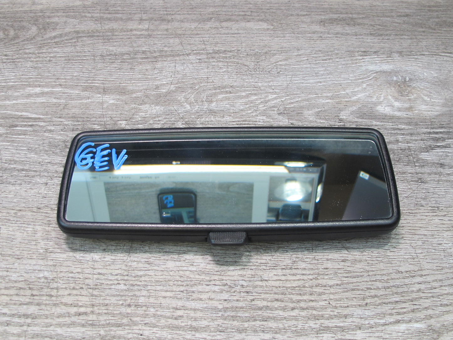 99-03 VW Eurovan T4 Manual Dimming Interior Rear View Mirror Black OEM