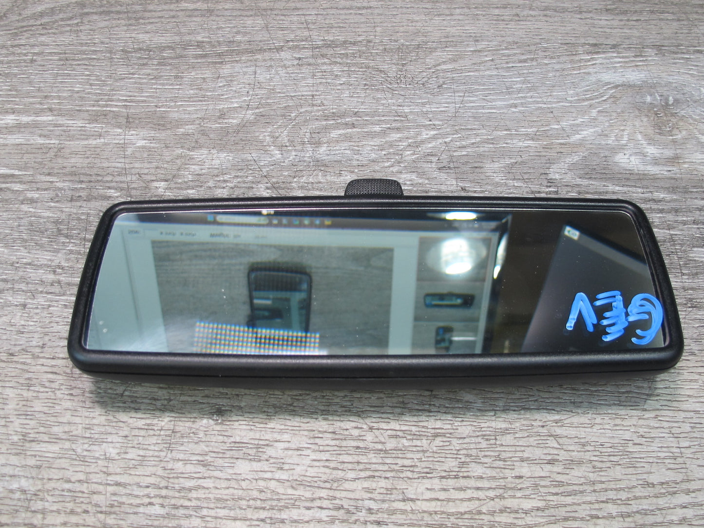 99-03 VW Eurovan T4 Manual Dimming Interior Rear View Mirror Black OEM