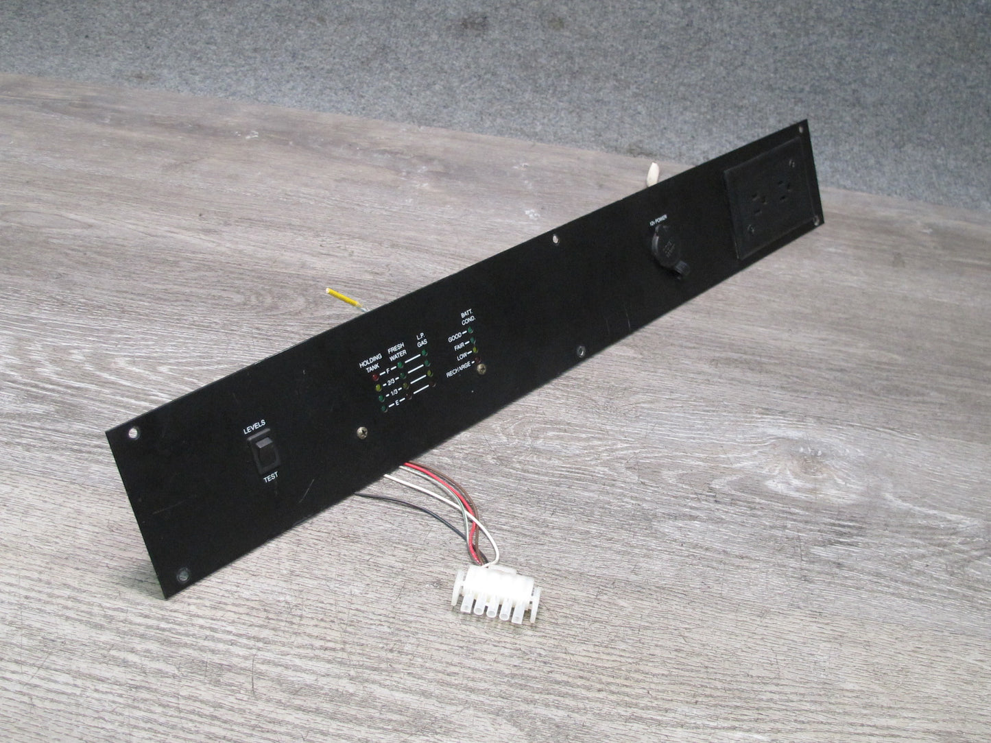 01-03 VW Eurovan T4 Camper LPG Water Holding Tank Monitor Control Panel OEM