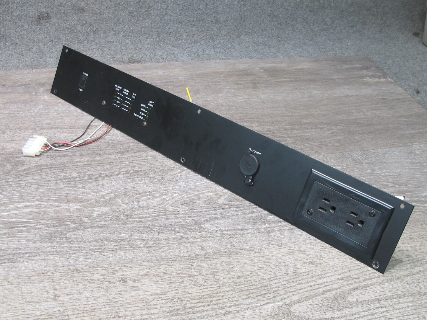 01-03 VW Eurovan T4 Camper LPG Water Holding Tank Monitor Control Panel OEM