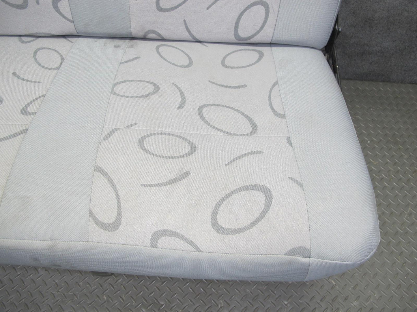 01-03 VW Eurovan T4 Camper Rear Seat Bench w Storage Assembly OEM