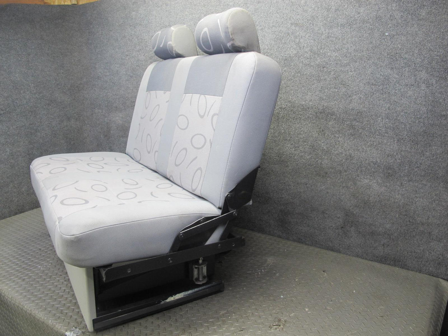 01-03 VW Eurovan T4 Camper Rear Seat Bench w Storage Assembly OEM