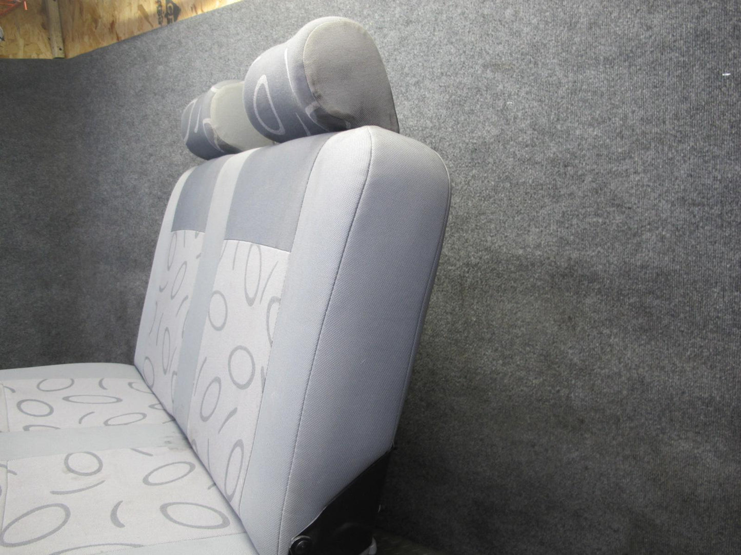 01-03 VW Eurovan T4 Camper Rear Seat Bench w Storage Assembly OEM