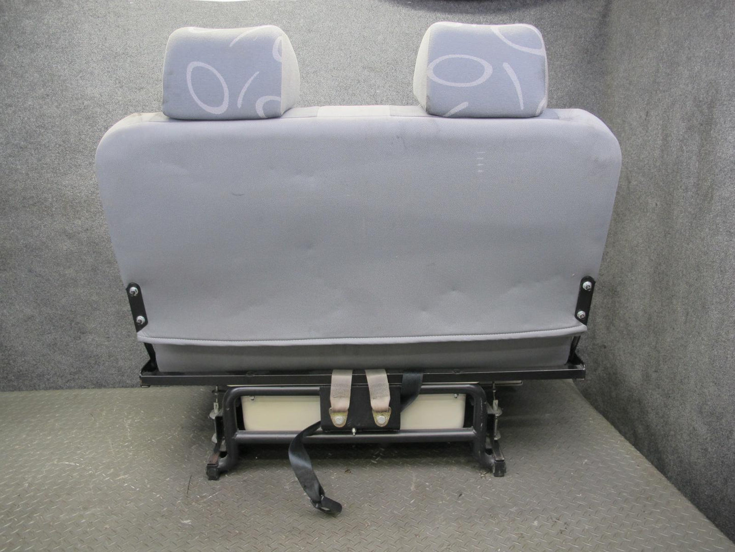 01-03 VW Eurovan T4 Camper Rear Seat Bench w Storage Assembly OEM