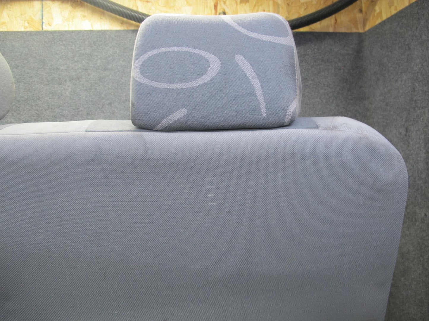 01-03 VW Eurovan T4 Camper Rear Seat Bench w Storage Assembly OEM