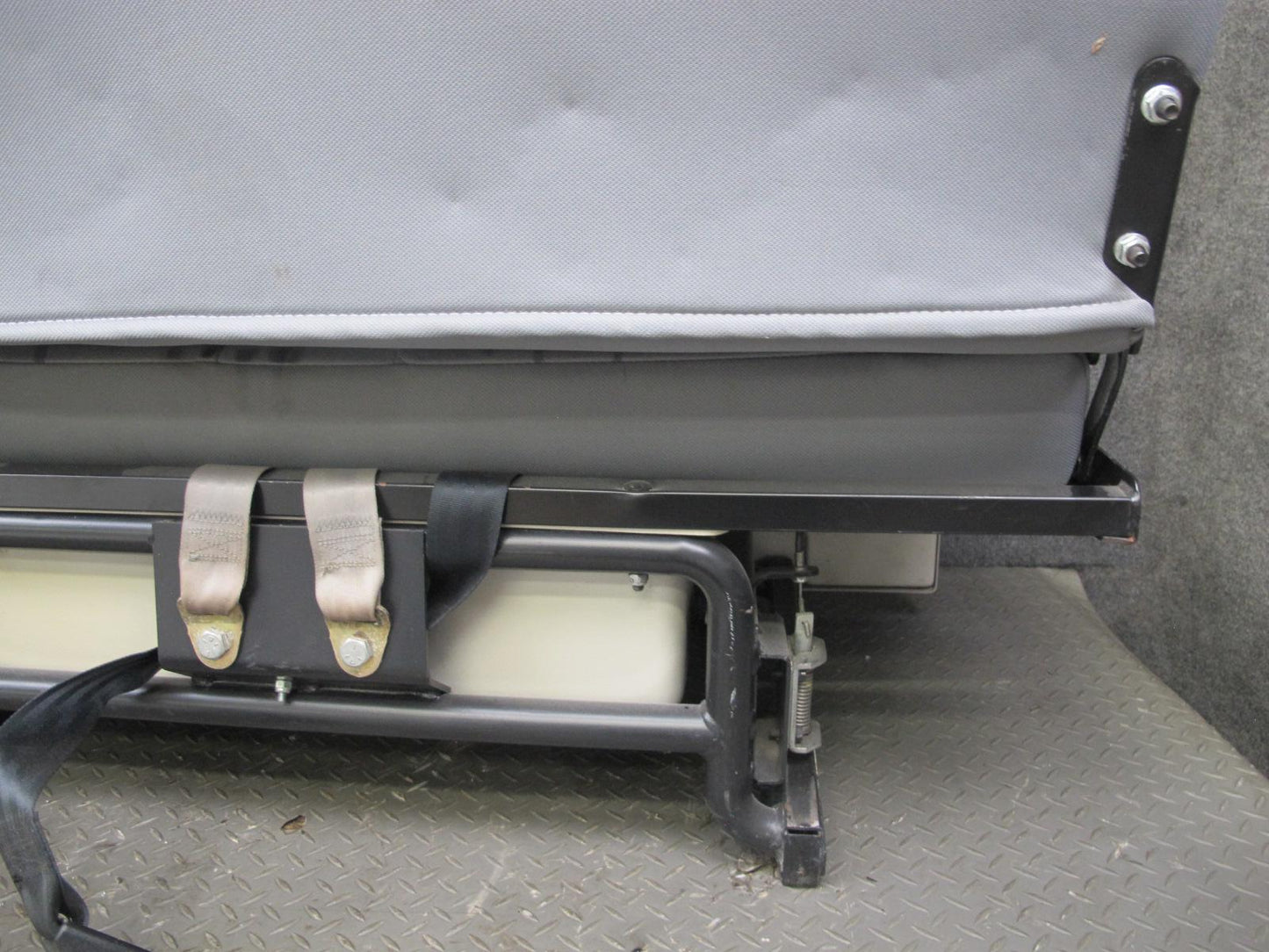01-03 VW Eurovan T4 Camper Rear Seat Bench w Storage Assembly OEM
