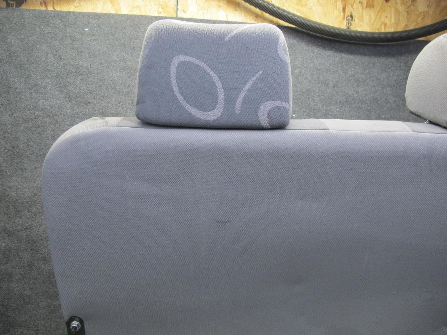 01-03 VW Eurovan T4 Camper Rear Seat Bench w Storage Assembly OEM