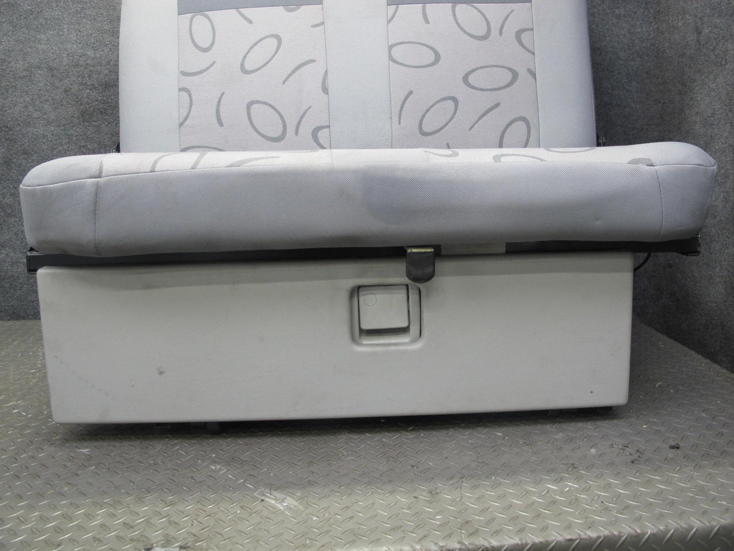 01-03 VW Eurovan T4 Camper Rear Seat Bench w Storage Assembly OEM