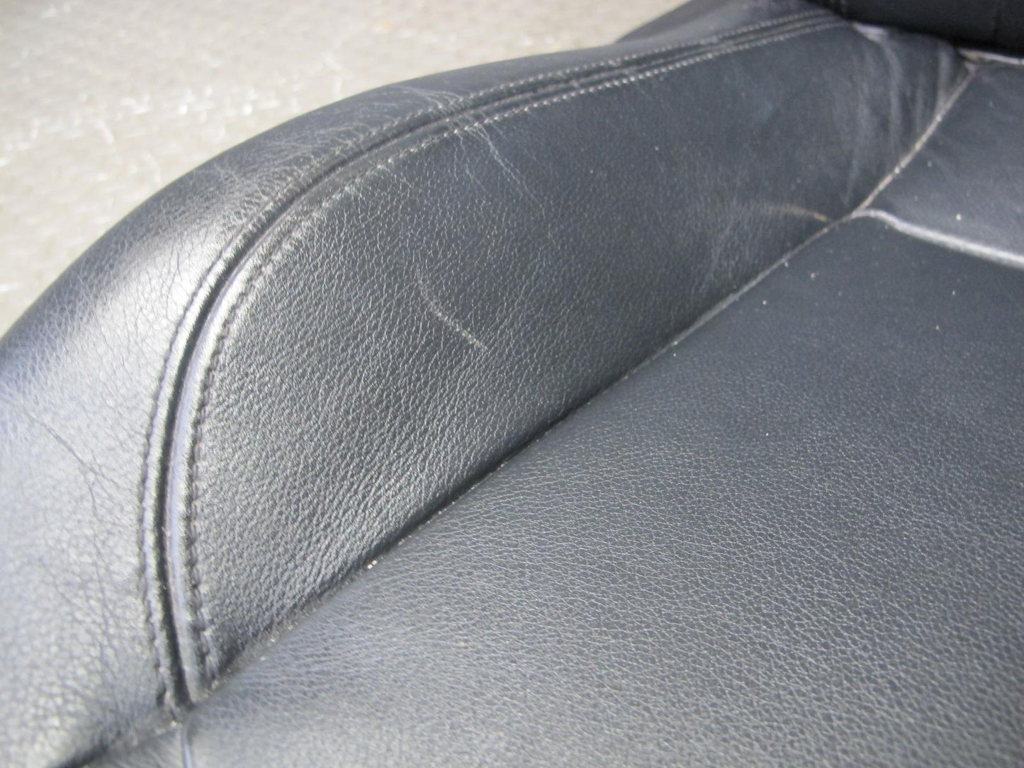 03-04 BMW E85 Z4 Set of 2 Left & Right Memory Heated Leather Seat Black Set OEM