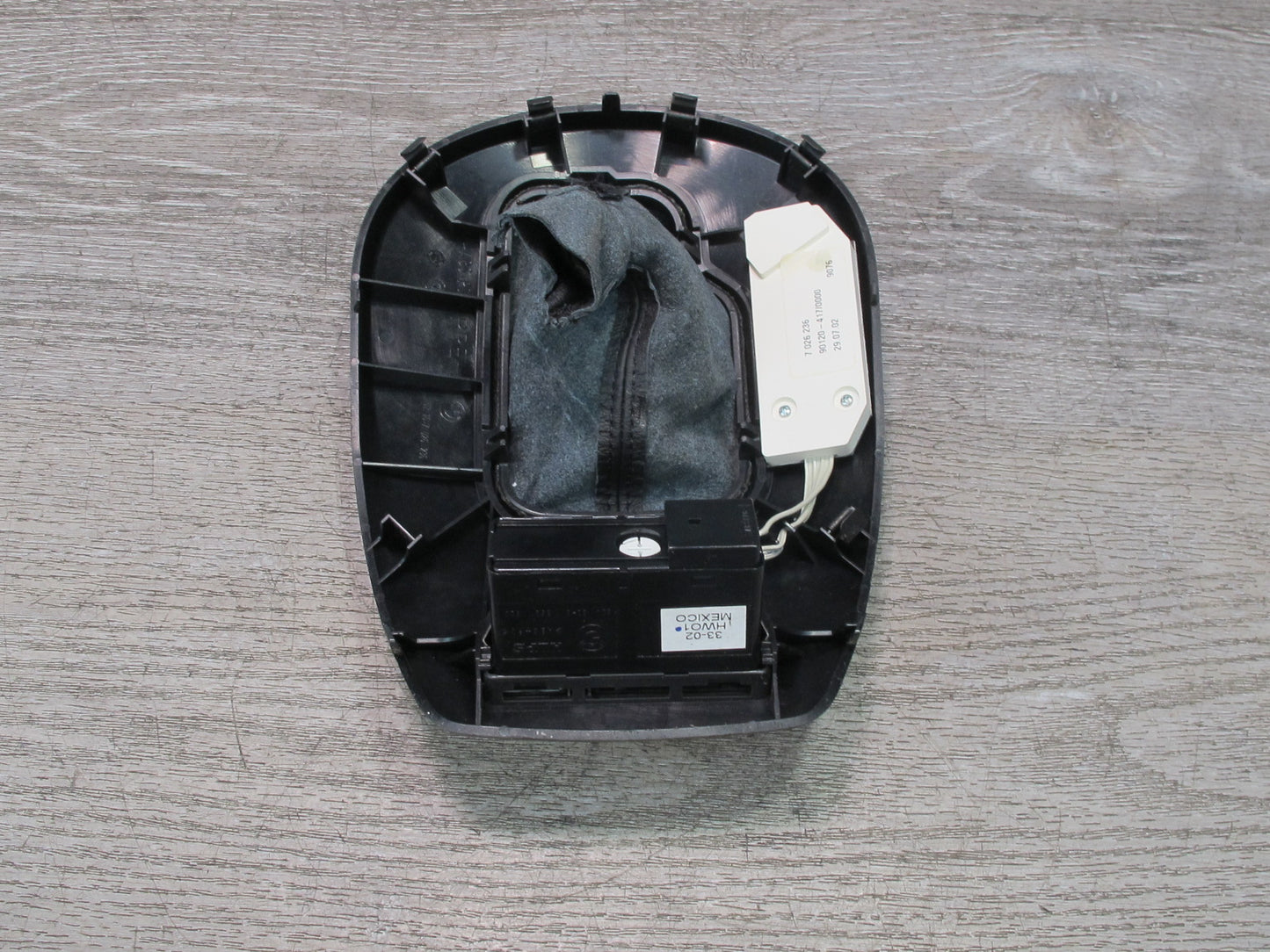 03-04 BMW E85 Z4 Convertible A/T Center Console Shifter Trim w Boot & Knob OEM