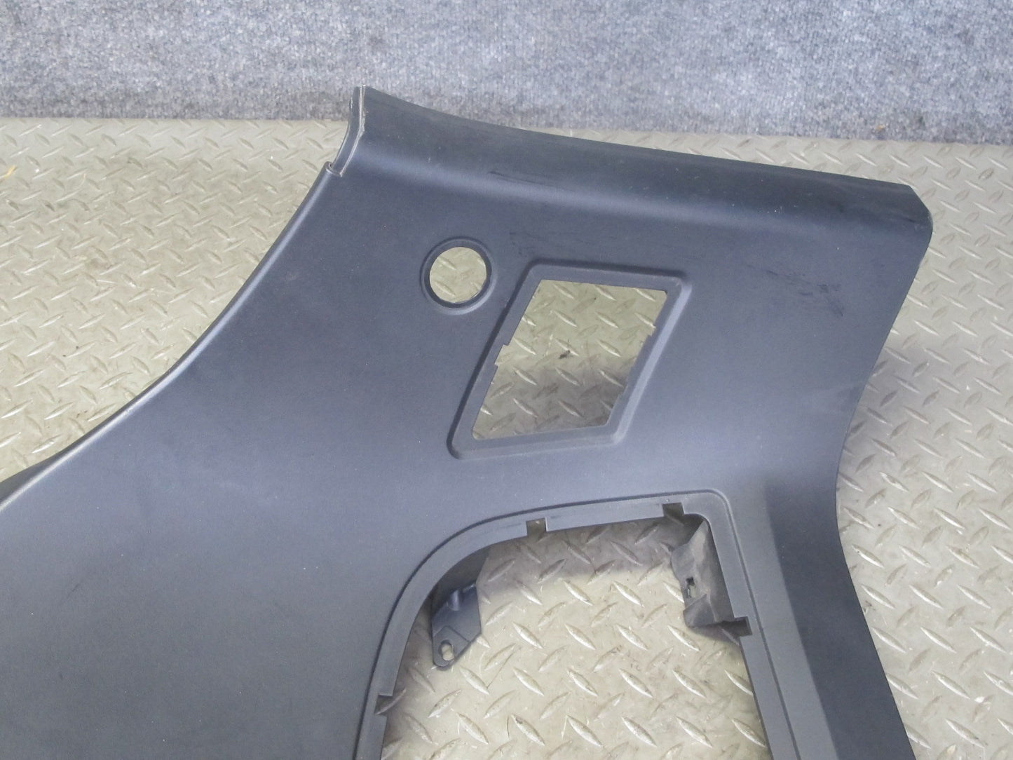 03-08 BMW E85 Z4 Convertible Rear Left Lateral Trim Cover Panel Black OEM