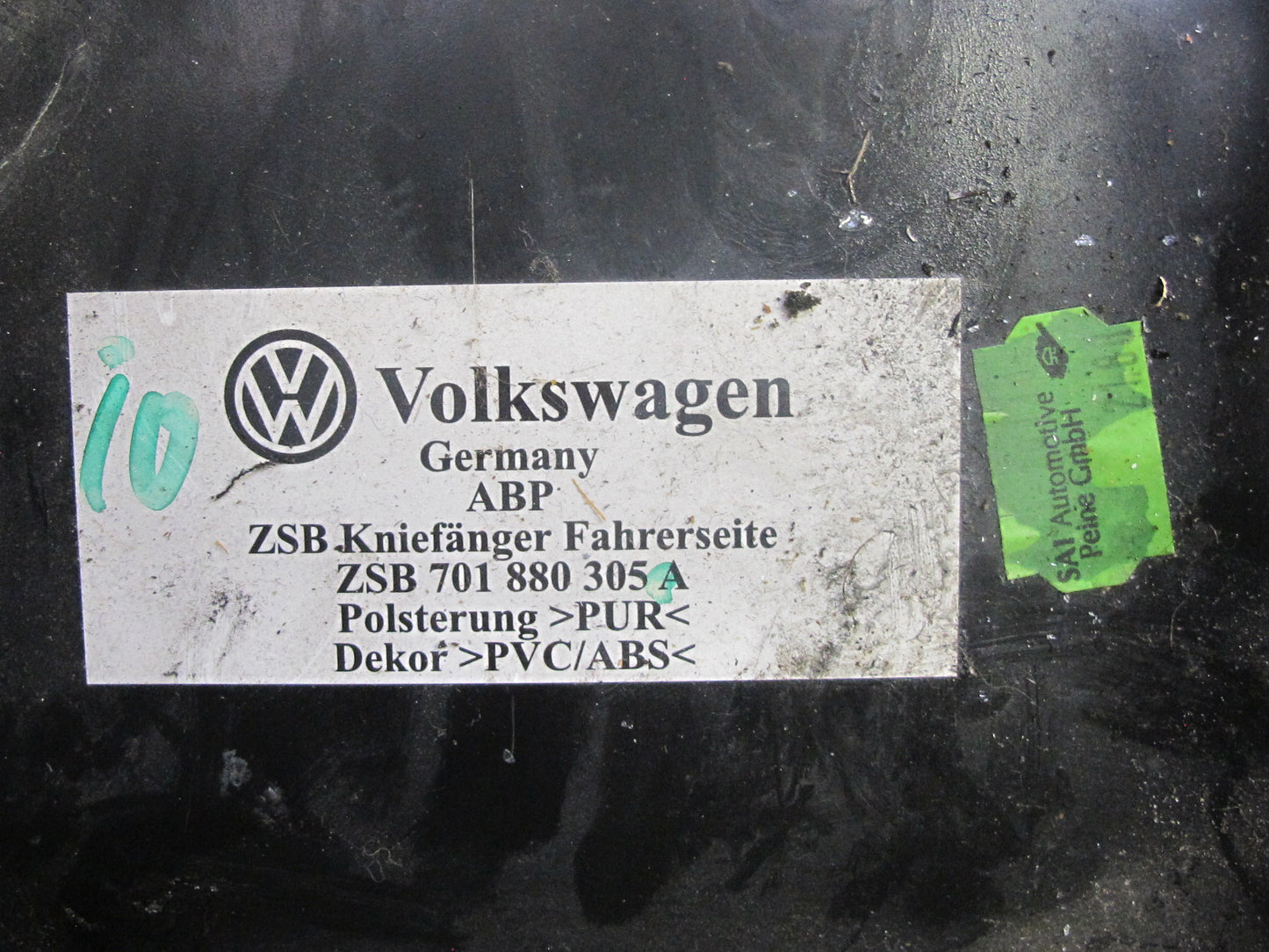 99-03 VW Eurovan T4 Dash Front Left & Right Lower Knee Bolster Trim Panel OEM