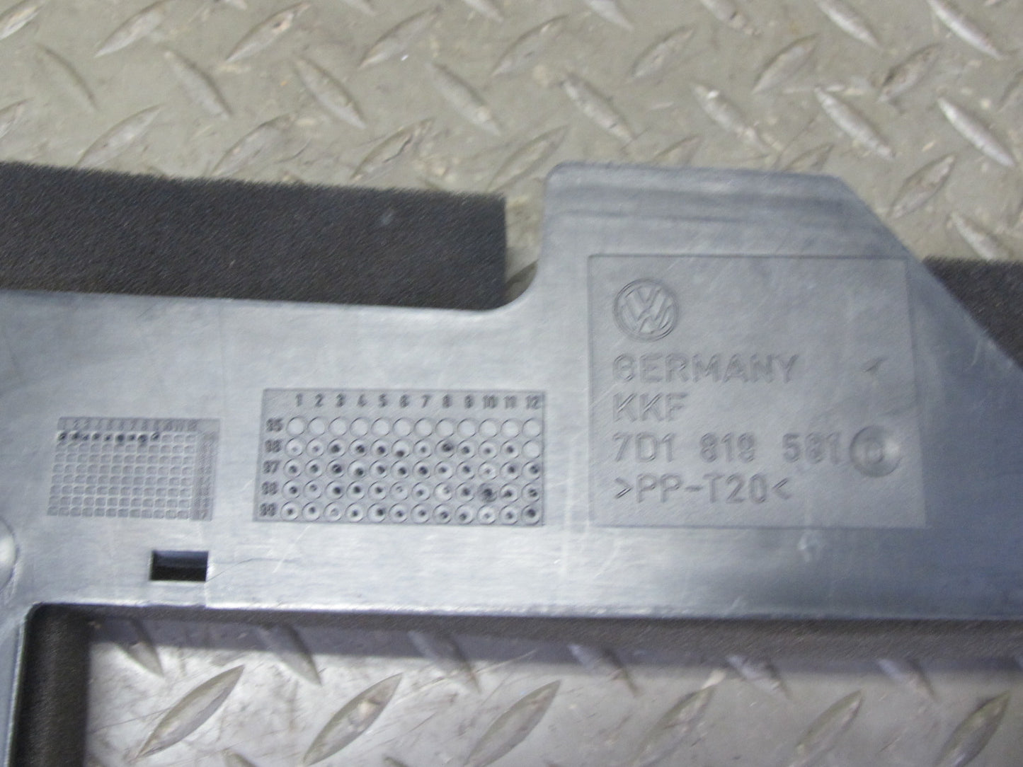 99-03 VW Eurovan T4 Dash Front Left Steering Lower Panel Cover 7D1819581 OEM
