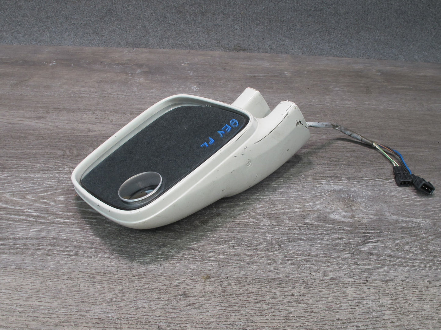 99-03 VW Eurovan T4 Left Door Exterior Side View Heated Power Mirror White OEM