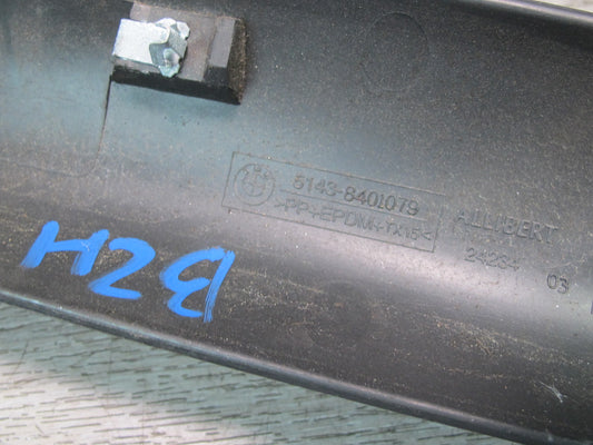 96-02 BMW E36/7 Z3 Roadster Set of 2 Front A Pillar Trim Cover Panel Black OEM