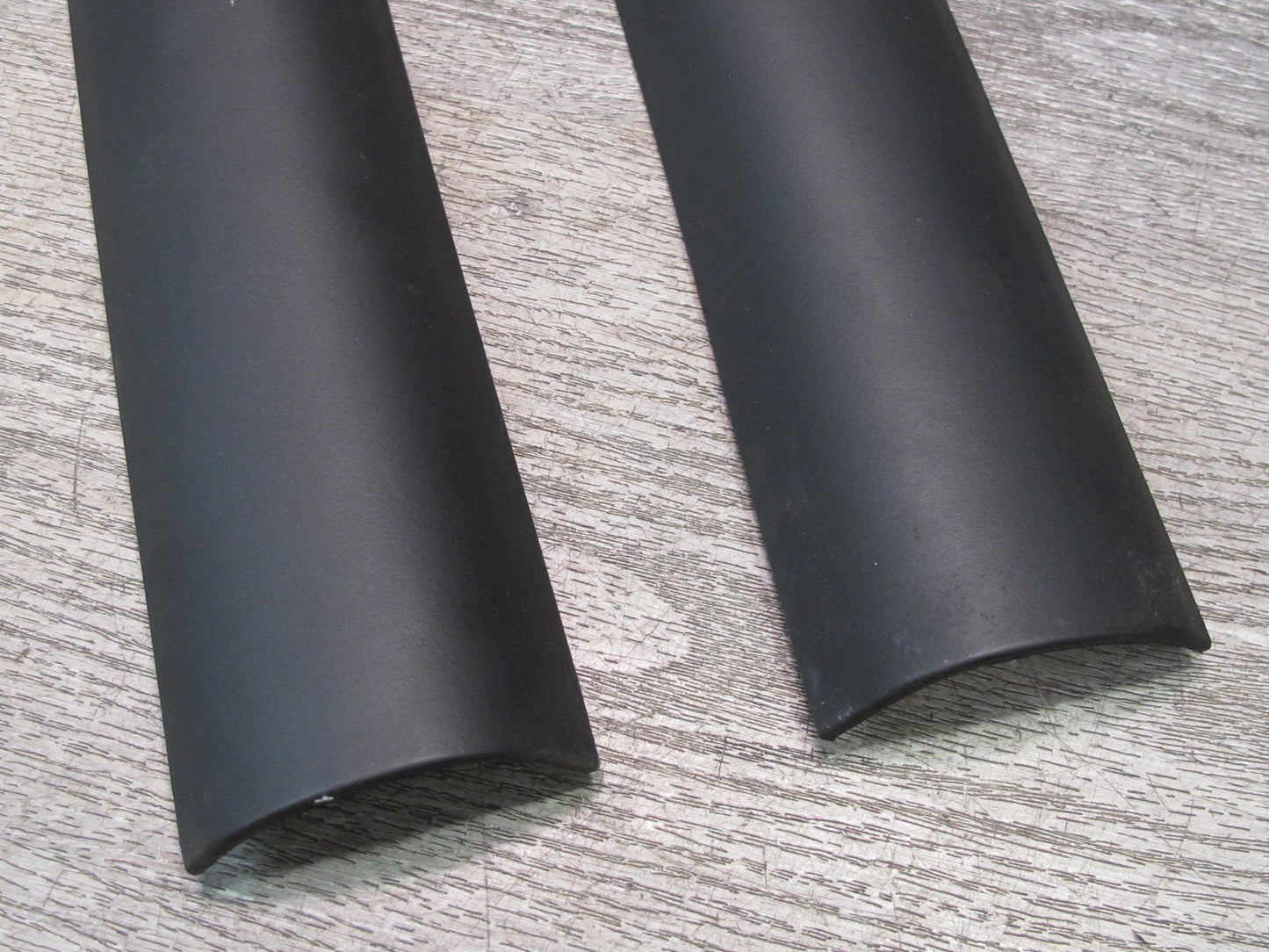 96-02 BMW E36/7 Z3 Roadster Set of 2 Front A Pillar Trim Cover Panel Black OEM