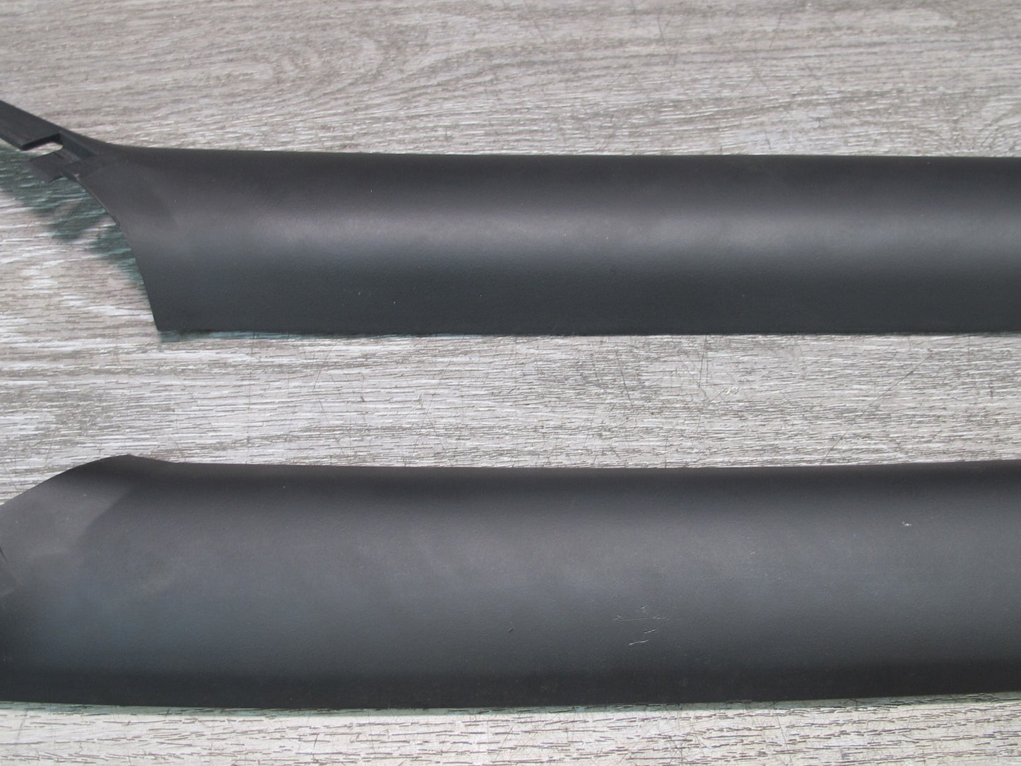 96-02 BMW E36/7 Z3 Roadster Set of 2 Front A Pillar Trim Cover Panel Black OEM