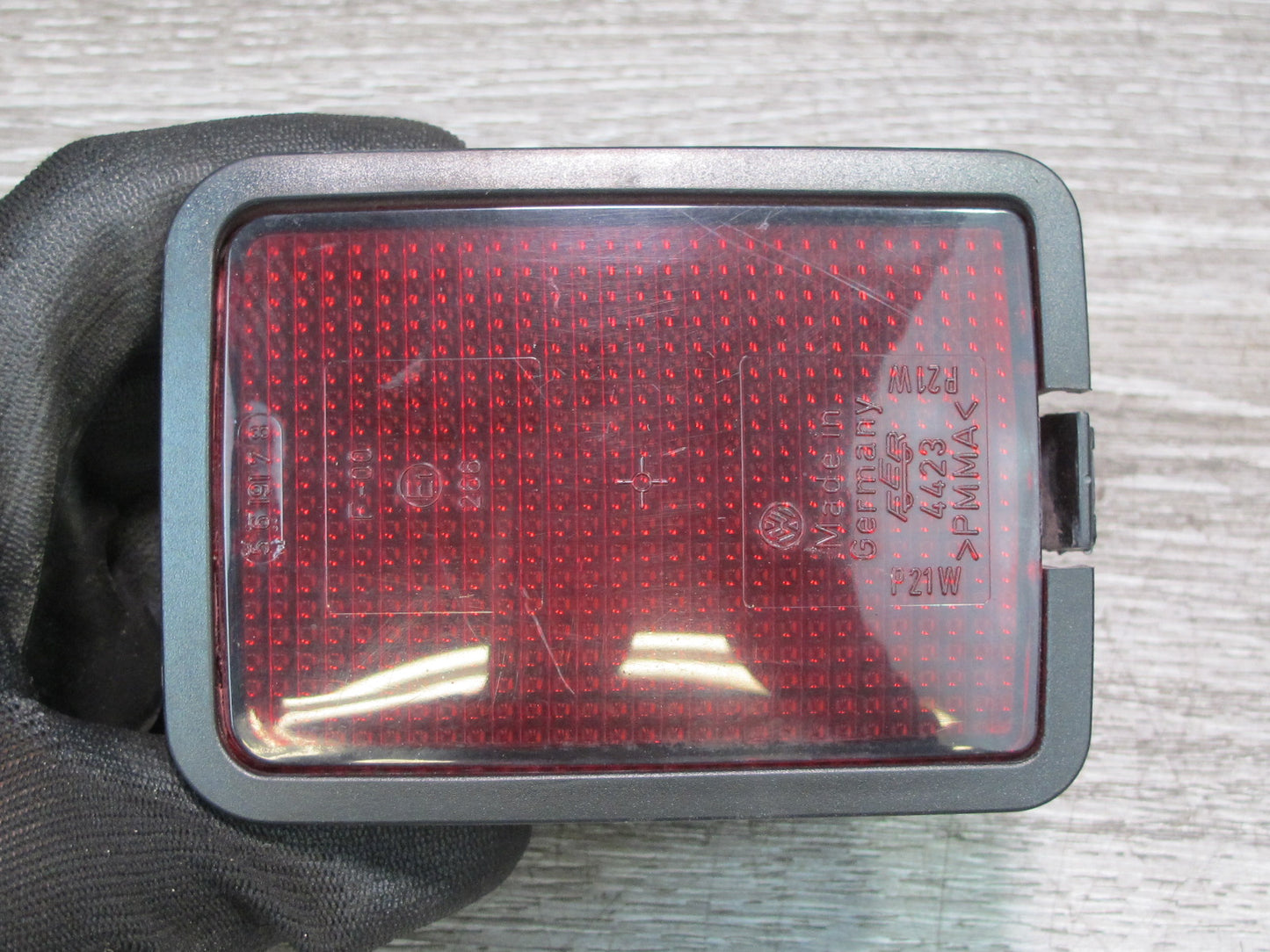 99-03 VW Eurovan T4 Set of 2 Rear Bumper Left & Right Light Reflector OEM