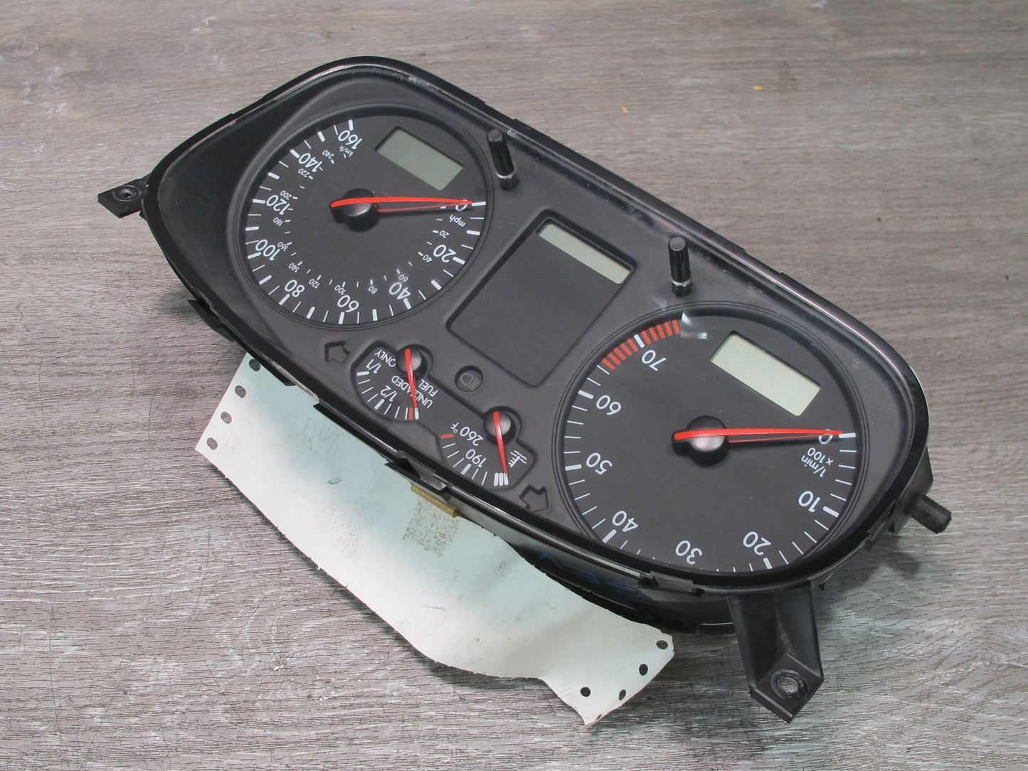 01-03 VW Eurovan T4 2.8L A/T Instrument Cluster Gauge Speedometer 7D0920905A OEM