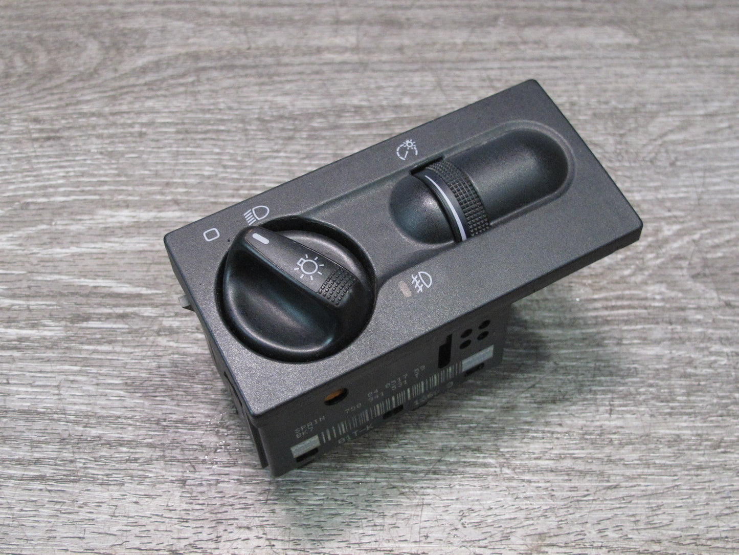 00-03 VW Eurovan T4 Headlight Fog Light Dimmer Switch 7D0941531T OEM