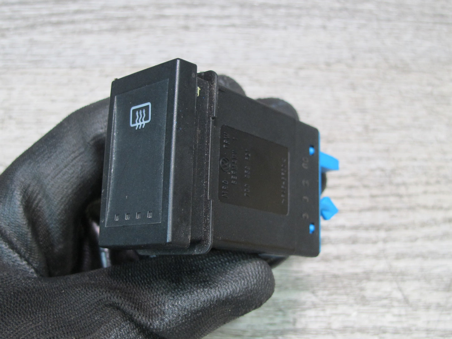 97-03 VW Eurovan T4 Rear Window Defrost Button Switch 7D0959621 OEM