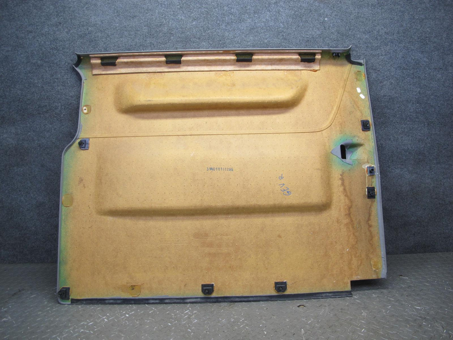 99-03 VW Eurovan T4 Rear Right Sliding Door Interior Trim Panel w Cover Cap OEM