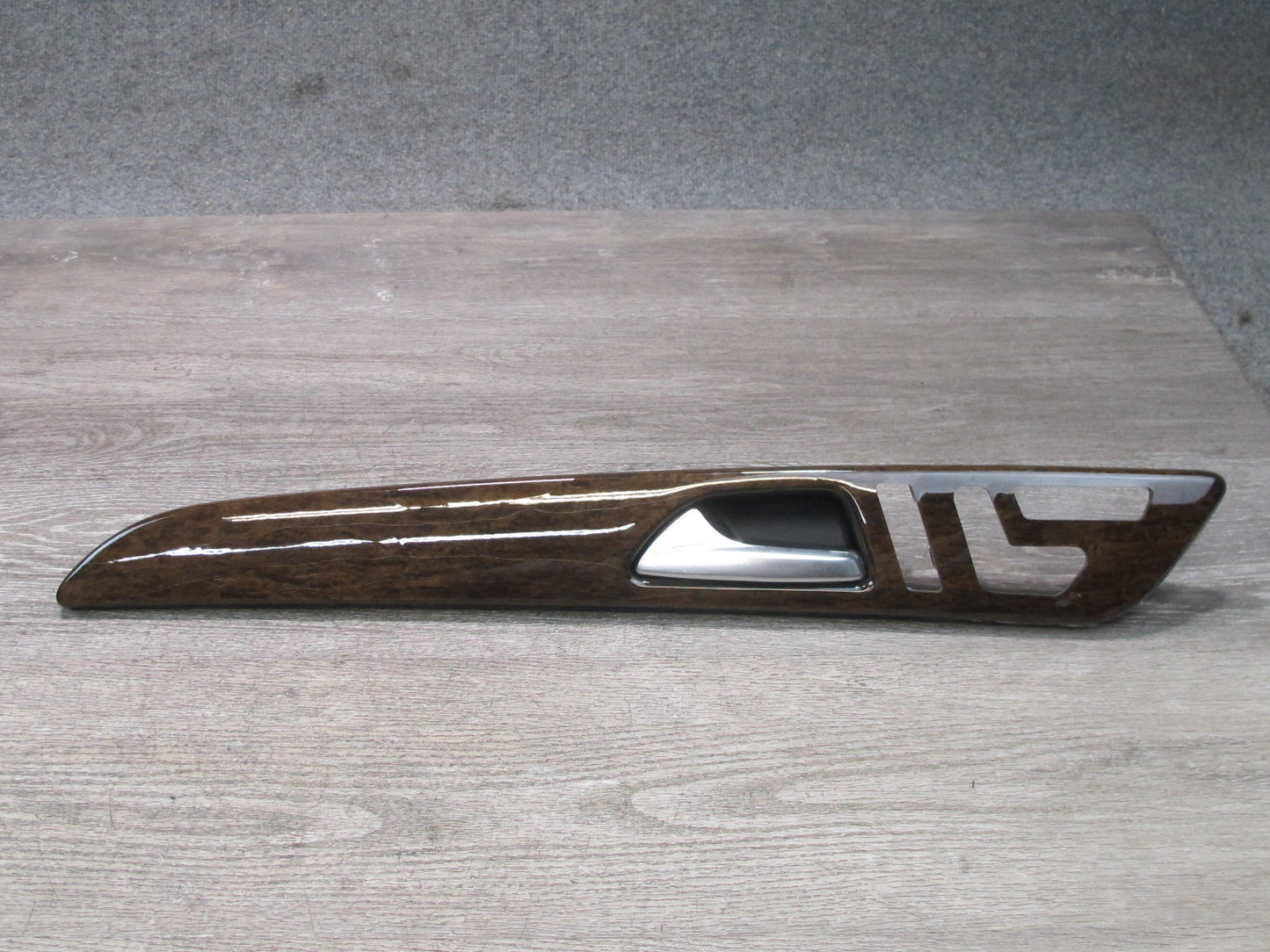 12-15 Mercedes W166 Ml-class 7pcs Dash Door Trim Set Eucalyptus Wood OEM