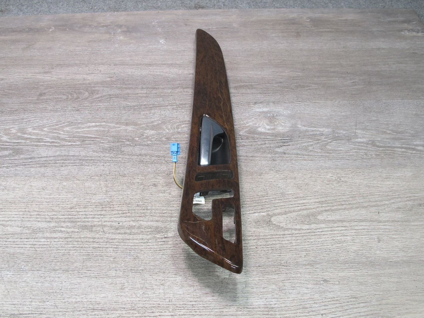 12-15 Mercedes W166 Ml-class 7pcs Dash Door Trim Set Eucalyptus Wood OEM