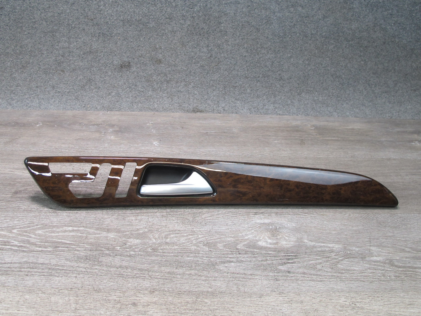 12-15 Mercedes W166 Ml-class 7pcs Dash Door Trim Set Eucalyptus Wood OEM