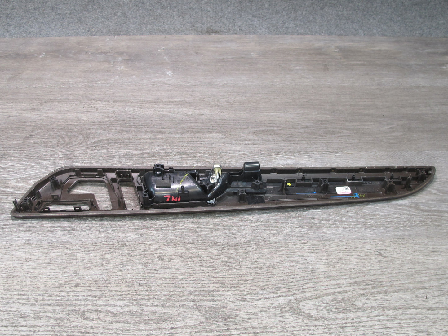 12-15 Mercedes W166 Ml-class 7pcs Dash Door Trim Set Eucalyptus Wood OEM