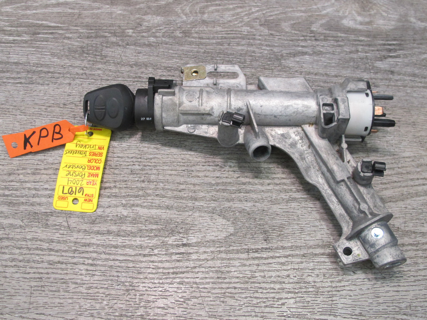 2003-2004 Porsche Boxster 986 M96.23 MT Engine ECU Immo Ignition Lock Handle Set