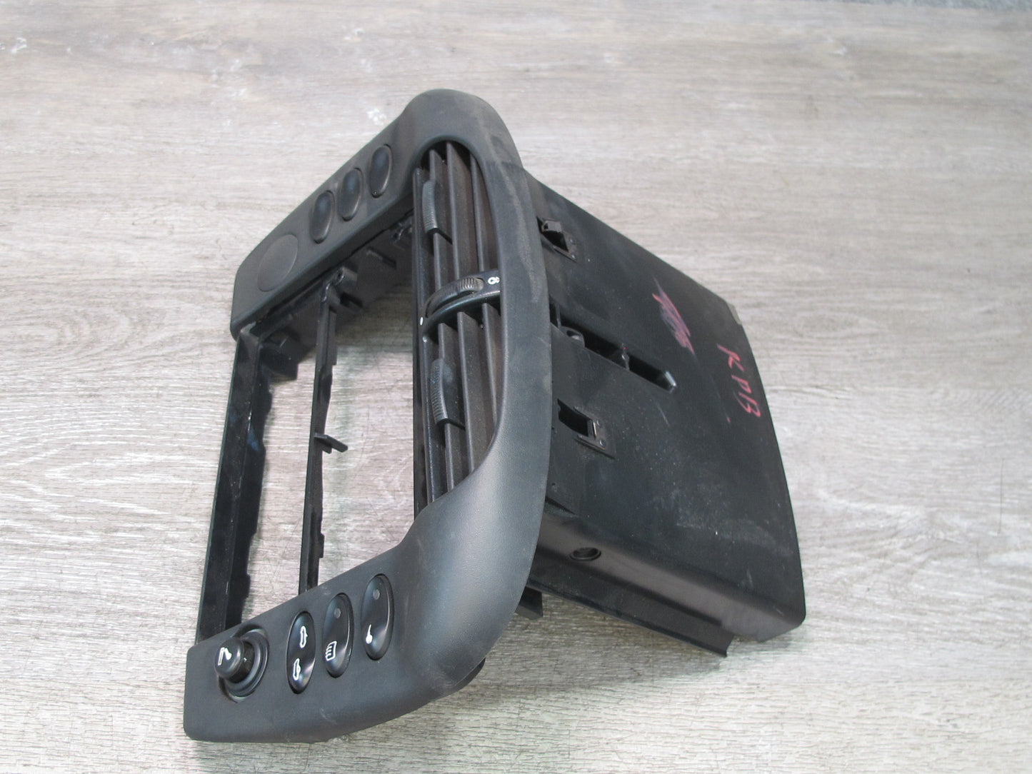 97-04 Porsche Boxster 986 Dash Left Center Right A/C Heater Air Vent Grille Set