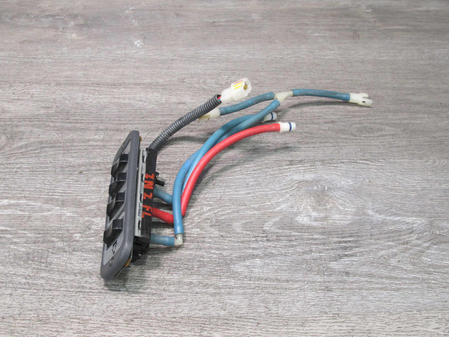 86-89 Nissan Z31 300ZX 2+0 Front Left Seat Bolster Adjust Control Switch OEM