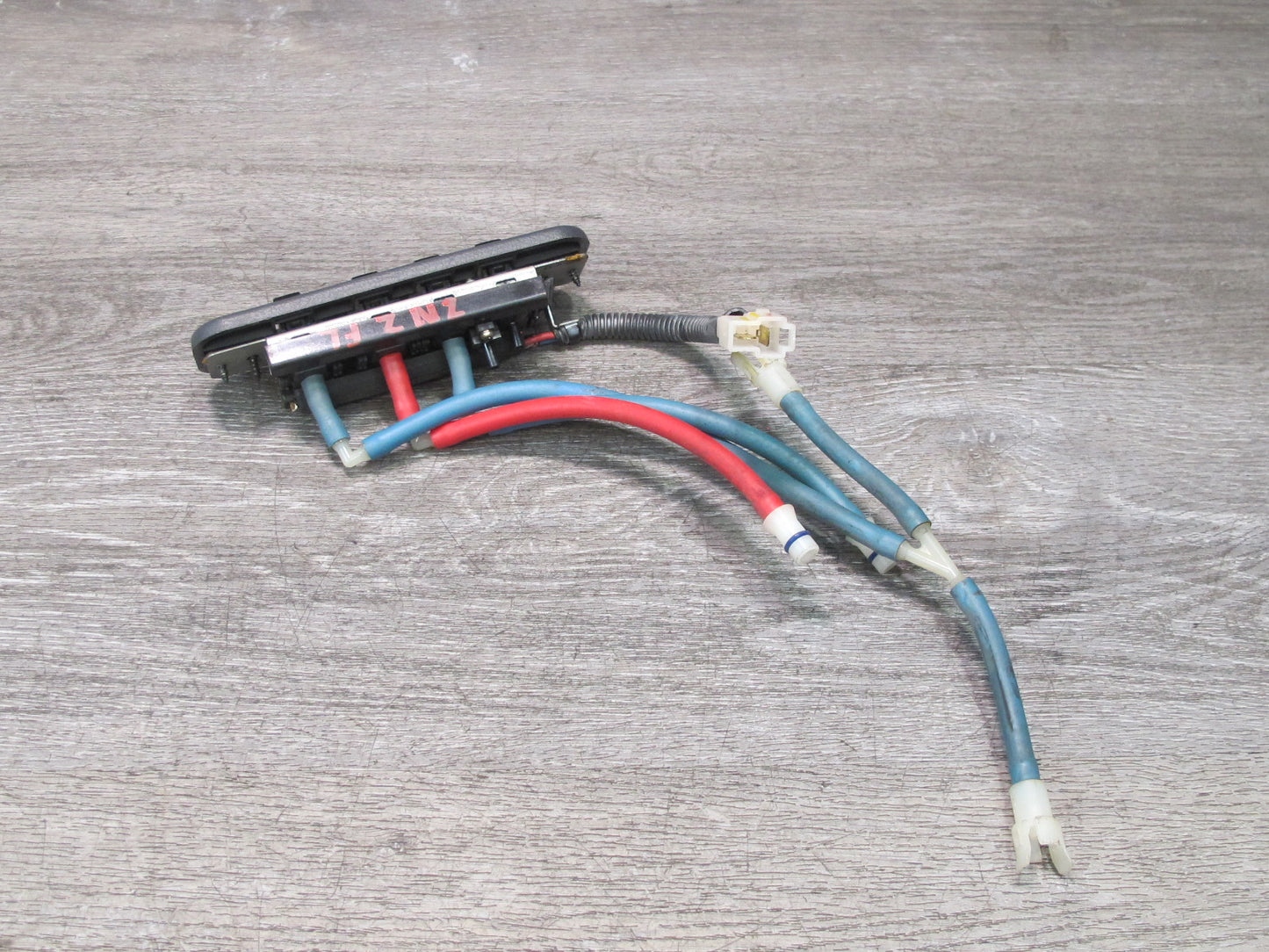86-89 Nissan Z31 300ZX 2+0 Front Left Seat Bolster Adjust Control Switch OEM