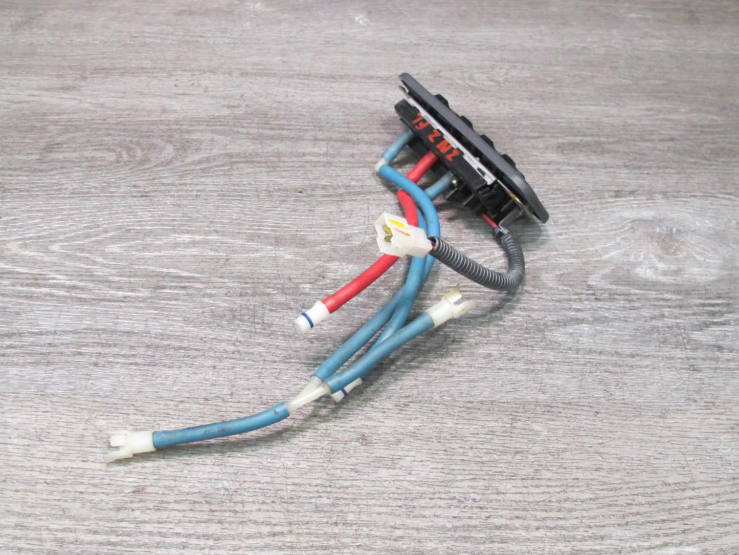 86-89 Nissan Z31 300ZX 2+0 Front Left Seat Bolster Adjust Control Switch OEM