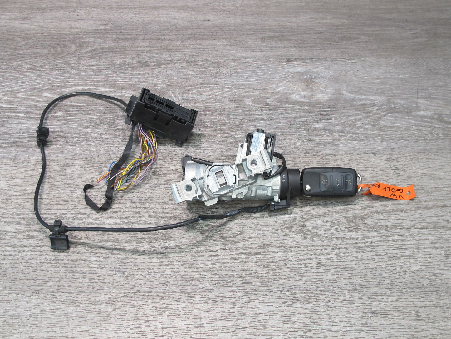 2008 VW Golf R32 VR6 Speedometer BCM Theft Ignition Glove Door Lock KEY Set OEM