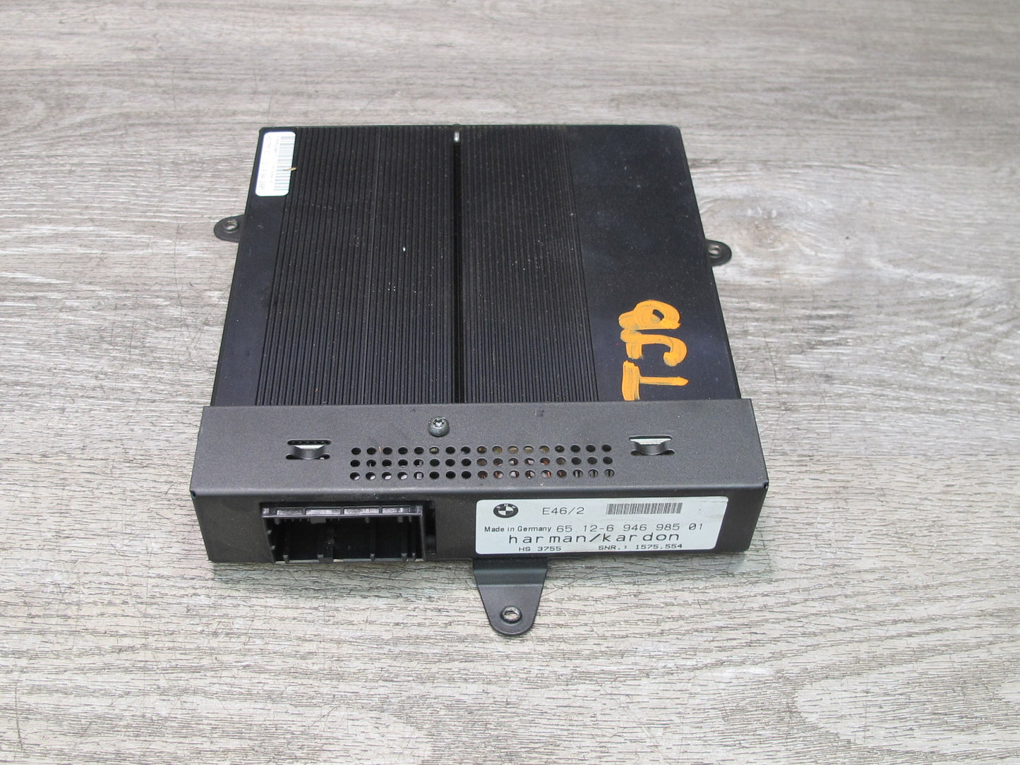01-06 BMW E46 325Ci 330Ci Coupe Harman Kardon Audio Amplifier AMP 6946985 OEM