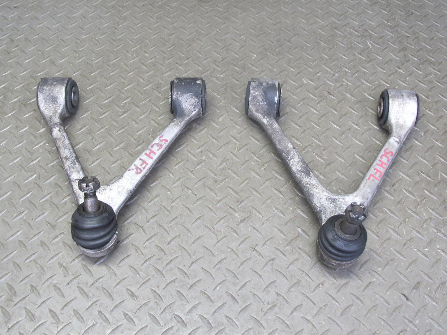92-00 Lexus SC300 SC400 Front Left & Right Suspension Upper Control Arm Set OEM