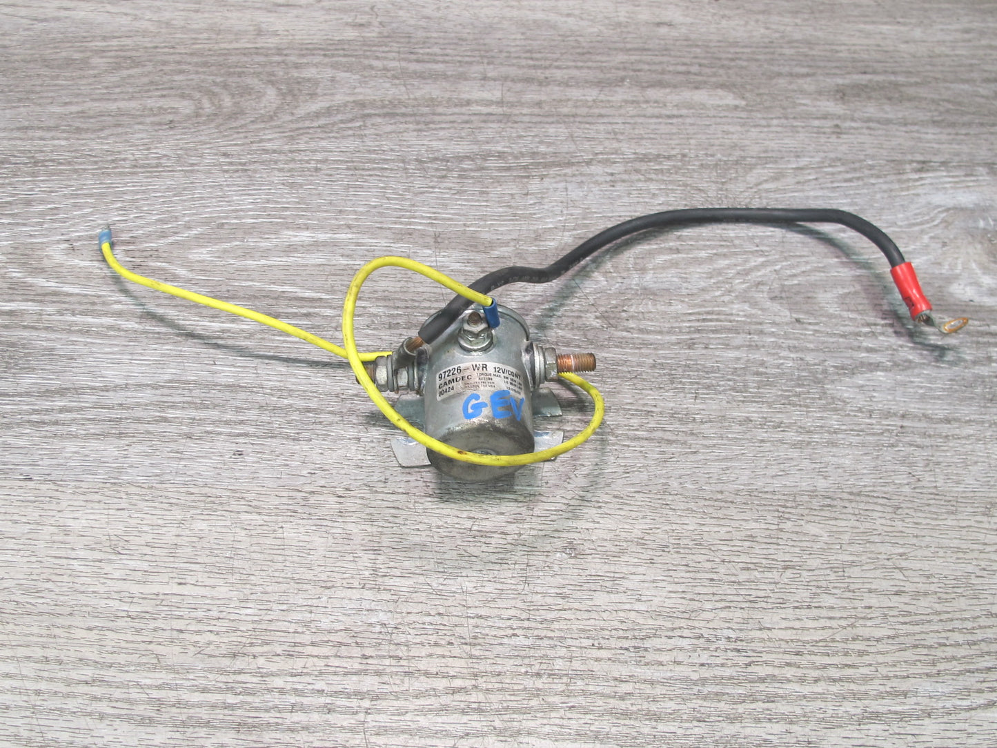 01-03 VW Eurovan T4 Camper 3-POST Solenoid Battery Change Over Module OEM