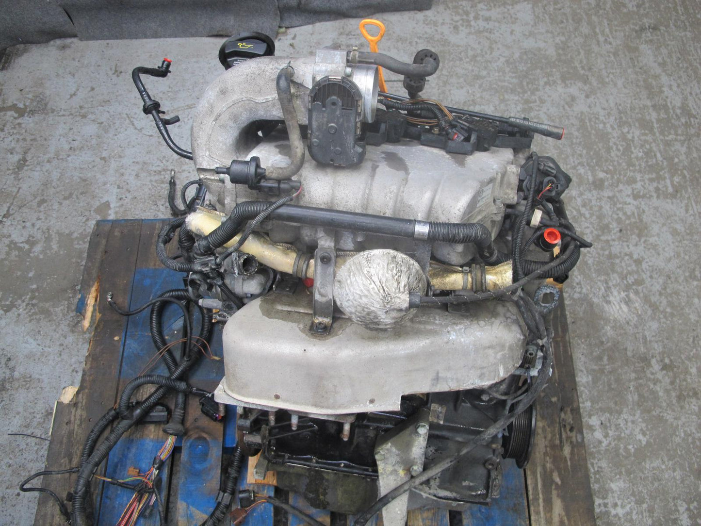 01-03 VW Eurovan T4 2.8L AXK VR6 FWD A/T Complete Engine Motor 77k Miles