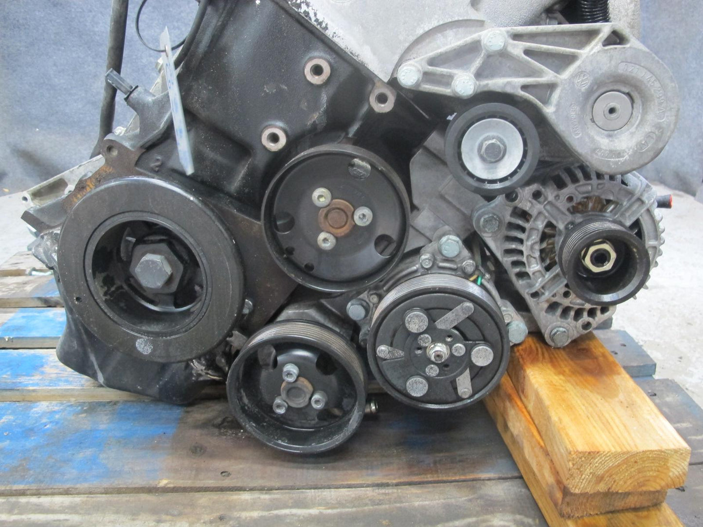 01-03 VW Eurovan T4 2.8L AXK VR6 FWD A/T Complete Engine Motor 77k Miles
