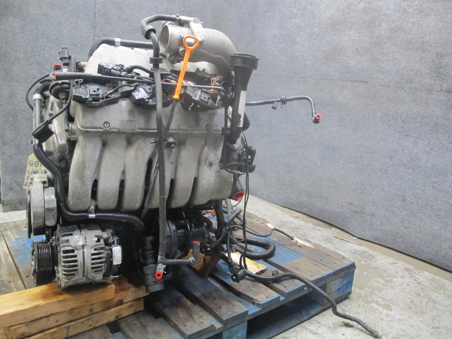 01-03 VW Eurovan T4 2.8L AXK VR6 FWD A/T Complete Engine Motor 77k Miles