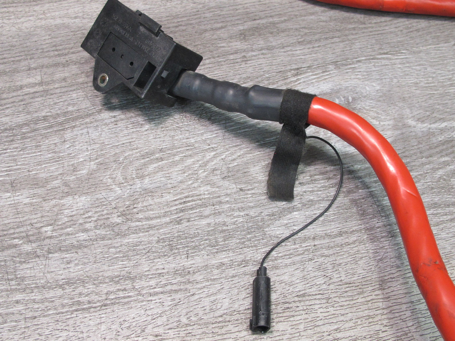 2003 BMW E85 Z4 3.0L Battery Cable Terminal Wire Harness w Covering Base Set OEM