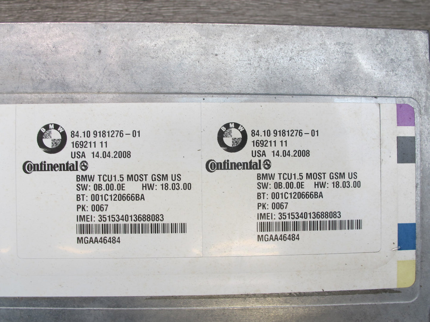 2008-2013 BMW E90 E92 M3 328i 335i Telematics Bluetooth Communication Module