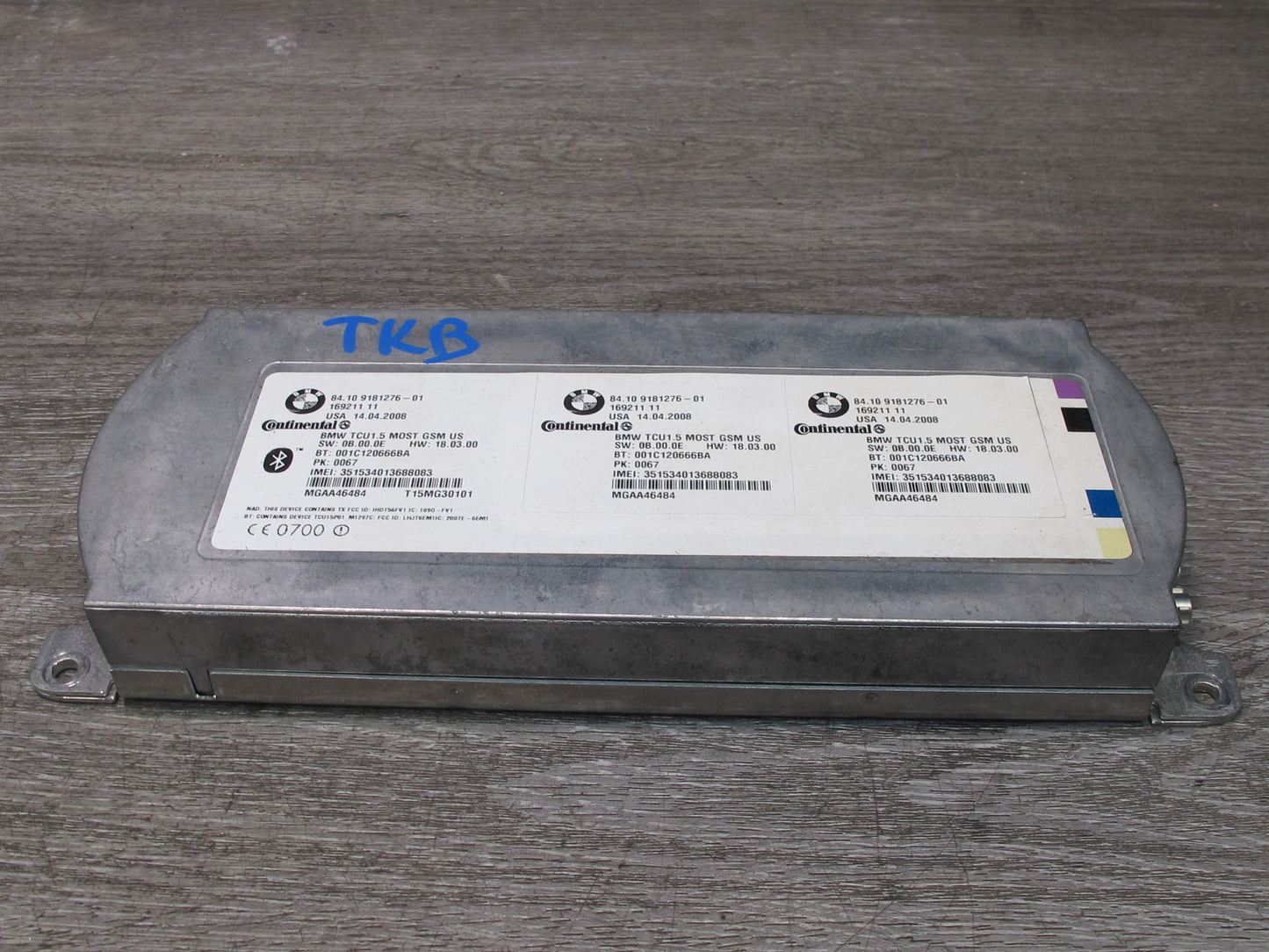 2008-2013 BMW E90 E92 M3 328i 335i Telematics Bluetooth Communication Module