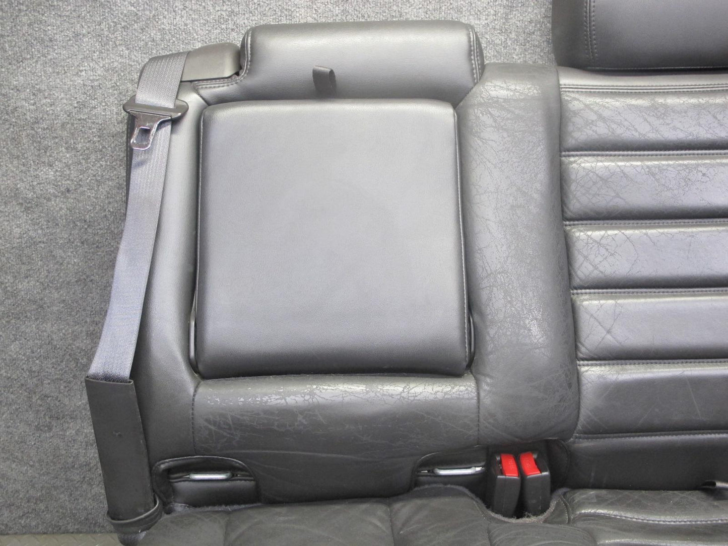 2005-2007 Hummer H2 Rear 2ND ROW Left & Right Side Leather Seat Set of 2 Black
