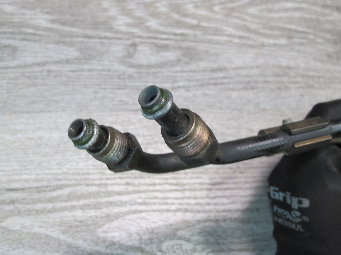 99-03 VW Eurovan T4 2.8L Power Steering Hose Pipe Line Set OEM