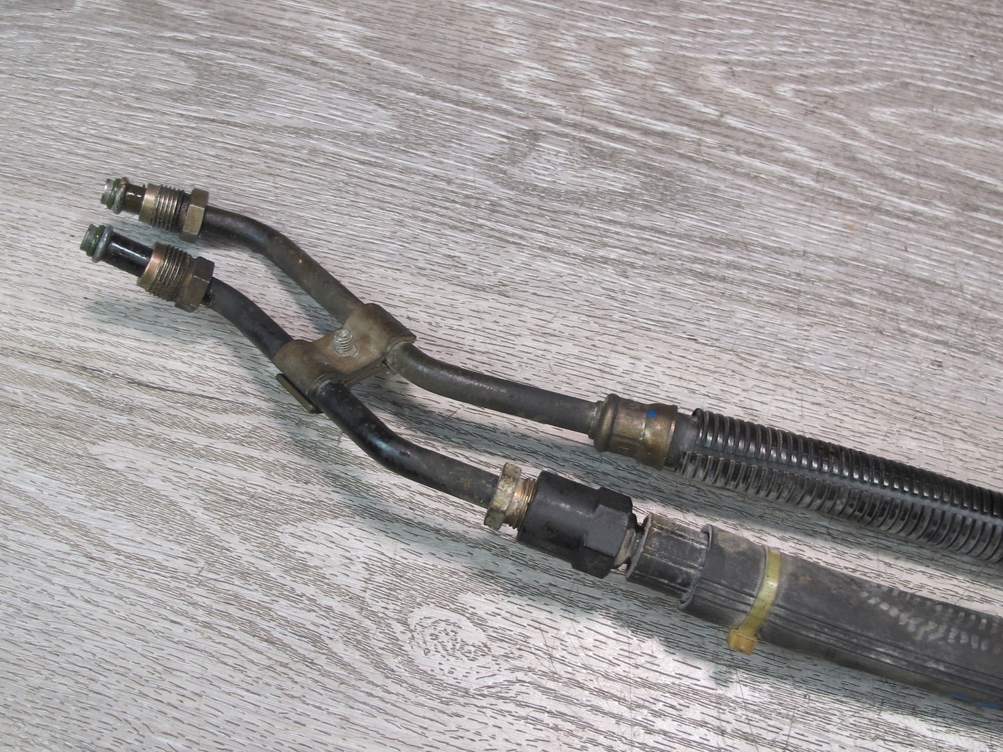 99-03 VW Eurovan T4 2.8L Power Steering Hose Pipe Line Set OEM